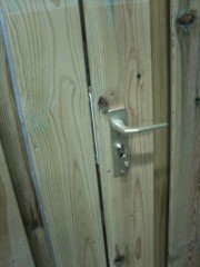 Deur met frame verschillende maten