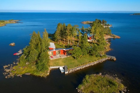 Dit eiland met prachtige villa kan van jou zijn 
