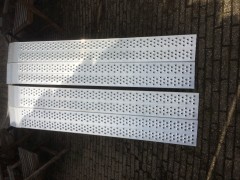 nieuwe aluminium oprij platen licht gewicgt