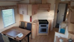 Comfortabele Stacaravan Abi Arizona  dubbelglas 3 slaapk 6P