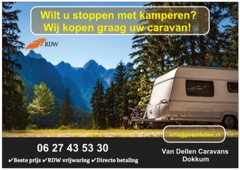 Caravans gezocht