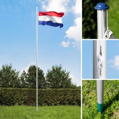 ACTIE VLAGGENMAST VAN €80 VOOR €60 GRATIS VERZENDING