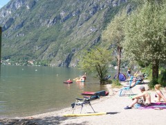 italie  chalet luganomeer porlezza camping international