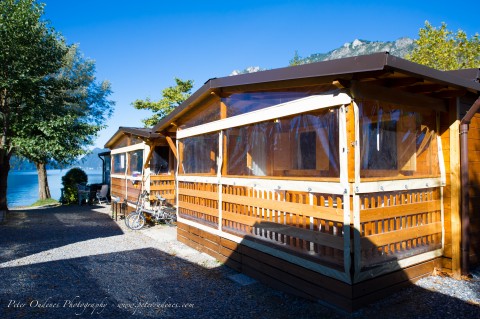 italie  chalet luganomeer porlezza camping international