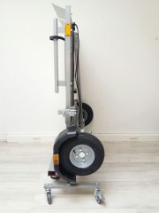 Inklapbare aanhanger voor scootmobiel of driewielfiets