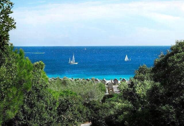 Stacaravan Zuid Frankrijk, Middellandse Zee, direct aan het strand.
