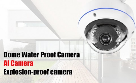 Camera Outdoor Dome 5MP Waterdicht IP Cam Met 25 Meter nacht Vision