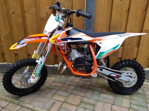 ** Ktm SX 50 Automaat Factory Edition Kindercrossmotor Bouwjaar 2019 *