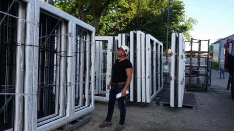 Kunstof   aluminium kozijnen en veranda