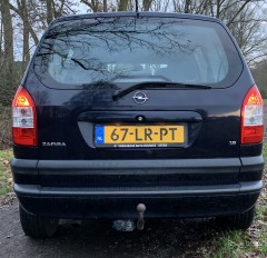 OPEL ZAFIRA A 1 6 16v bj 2003