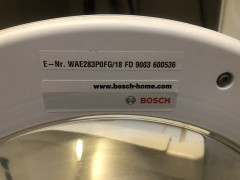 Wasmachine Bosch