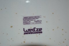 snowboard Wedze Serenity 1 42m met bindingen