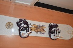 snowboard Wedze Serenity 1 42m met bindingen