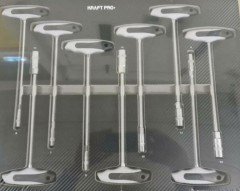 Kraftpro gereedschapswagen 8 lades 8 gevuld nu ook met momentsleutel