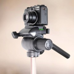 Semi- professioneel camera Video Statief Pan   Tilt 161 cm 