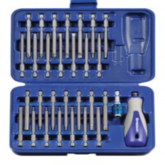 Promat 30-delige bit set sleuf PH PZD TX-BO 6Kt