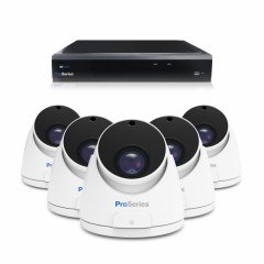       5 camera set / Beveiligingscamera set met 5 Dome camera 5MP 2K H