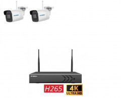 Hyundai WiFi Camerasysteem met 2 IP Bullet of dome cameras