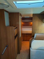 VERKOCHT Full Extras ZGAN Carado  Hymer  T449 Queensbed uit 2013 EUR5