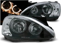 Setje zwarte Angel Eyes voor Opel Corsa C  bj 06-2006