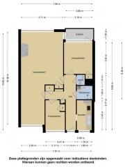 Goed onderhouden groot 3-kamer appartement van 81 m2 in Enschede