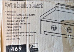 Gasbakplaat Fun Camp