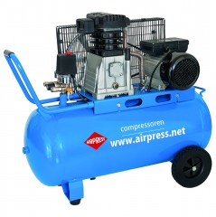 Actie!! Airpress HL 340-90/3 Pk/100 Liter ketel/10 Bar!!