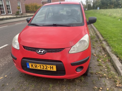 Hyundai i10 2009 rood