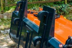 Betaalbare veegmachine  Borstel hydraulisch aangedreven