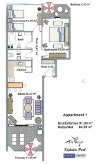 Appartement in Turkije - Kizkalesi