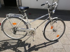 Mooie mannen fiets