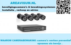 beveiligingsCamera - systemen met 1 - 8 camera's 