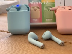 Inpods 12 in toffe macron kleuren (alternatief Airpods)