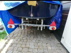 Zeilboot + trailer  420 x 175 compleet