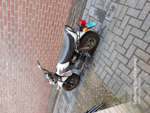 Honda CY50 blauw kenteken zeldzaam