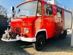 brandweerauto  mercedes 409 benzine 1978 41.000km orginele werkende po