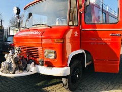 brandweerauto  mercedes 409 benzine 1978 41.000km orginele werkende po