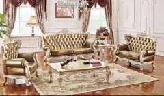 Barok bankstellen Italiaans 3 en 2 zitter voor €1750 -