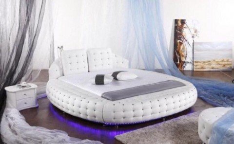 Swarovski ronde ITALIAANSEN bedden met led licht