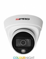 4 kanaals recorder met SPRO 2 x 2MP IP-turret camera