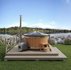 Scandic premium step-in Hottub   200cm   35kW kachel