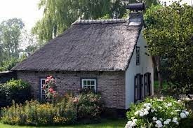 boerderij arbeiderswoning met stukje grond