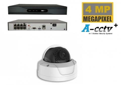 A-CCTV Basic       A-CCTV Basic Kit met 1 dome camera