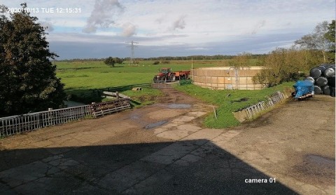 Uw stal   dieren en machines altijd in het zicht