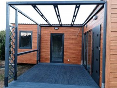 TE KOOP  Tiny house   Chalet   Bungalow   stacaravan