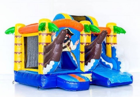 Te huur jumpy happy piraat