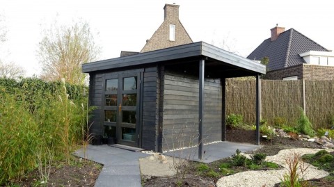 Tuinhuis-Blokhut 331 M: 300 x 300 x 230 (h) cm