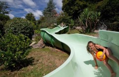 Vakantiechalet op een 4-sterren kasteelcamping in de Dordogne