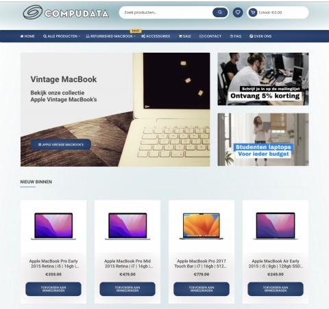 Compudata refurbished MacBooks