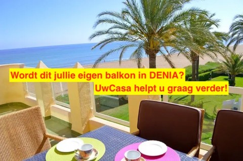 Uw eigen Appartement in DENIA aan zee met garage